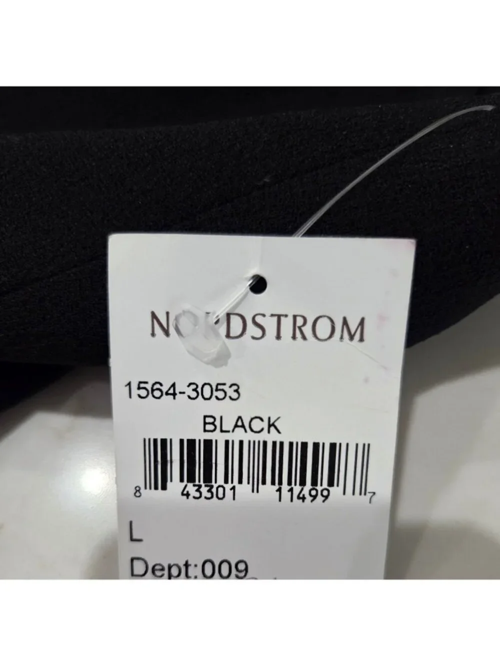 Dress The Population Catalina Crepe VNeck Black Fit & Flare Cocktail Dress L NWT - Picture 9 of 13